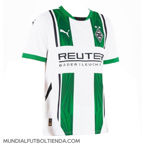 Camiseta Borussia Monchengladbach Primera Equipación Replica 2024-25 mangas cortas